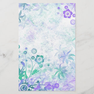Elegant Distressed Pastels Stationery