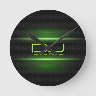 Elegant DJ Wall Clock