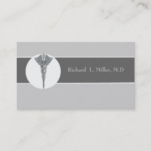 Elegant Doctors Medical Nursing Appointment Card