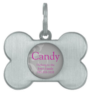 Elegant Dog I.D. Tag