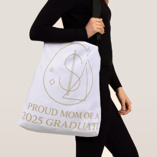 Elegant Dollar Pride – Class of 2025 Mum Badge Crossbody Bag