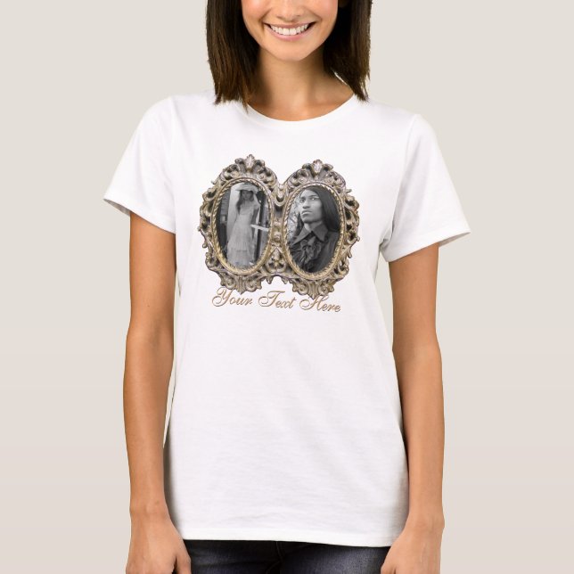 Elegant Double Frame Shirt (Front)