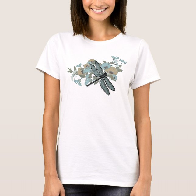 Elegant Dragonfly Art T-Shirt (Elegant Dragonfly Art T-Shirt from Jenn's Emporium. 
)