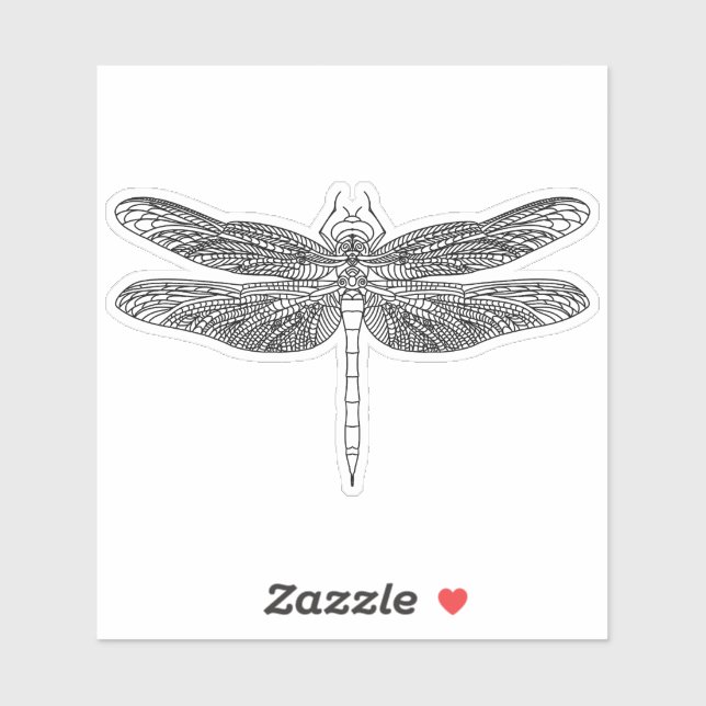 Elegant Dragonfly drawing  (Sheet)