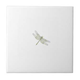 Elegant Dragonfly drawing  Ceramic Tile