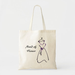 Elegant Dress Design with Customisable Slogan Tote Bag