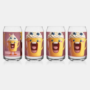 Elegant Drinkware Set: Perfect for Every Occasion" Can Glass