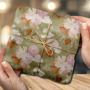 Elegant Dry Palms Tissue Paper