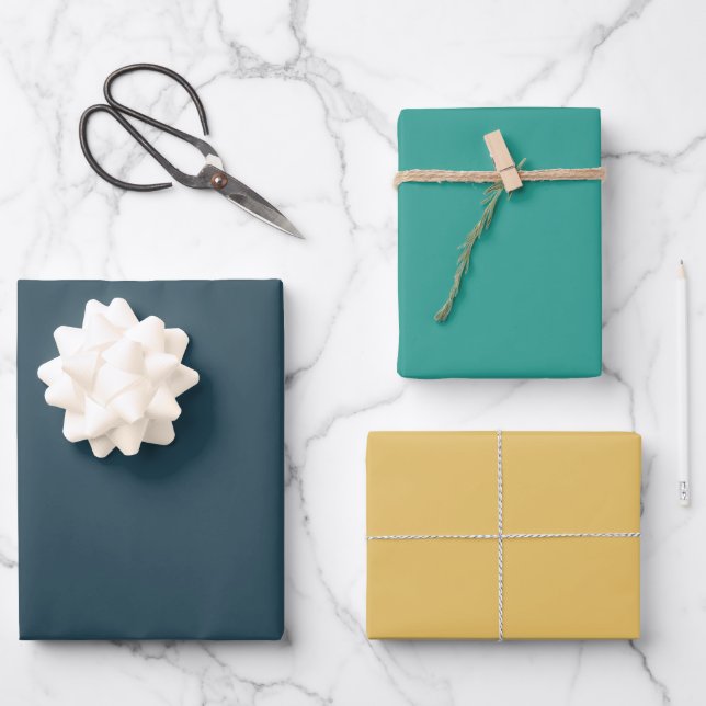Elegant DSW Gift Wrapping Sheets (Front)