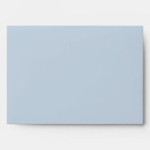 Elegant Dusty Blue Customizable Envelope
