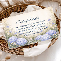 Elegant Dusty Blue Hydrangea Garden Books For Baby