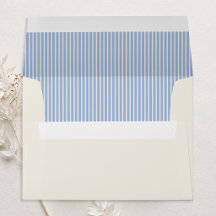 Elegant Dusty Blue Stripes