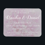 Elegant dusty pink peony floral wedding invitation magnet<br><div class="desc">Elegant dusty pink peony floral invitation,  ideal for a romantic wedding. You can edit text,  colour or background.</div>