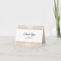 Elegant Dusty Rose Sketched Floral Wedding