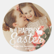 Elegant Easter Blessings Easter Eggs Family photo