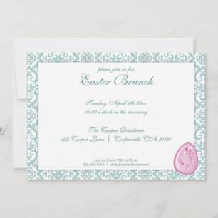 Elegant Easter Brunch Invitation