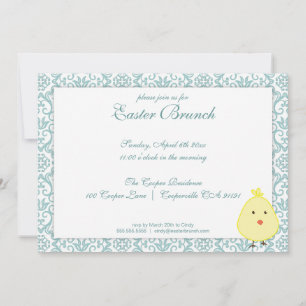 Elegant Easter Brunch Invitation