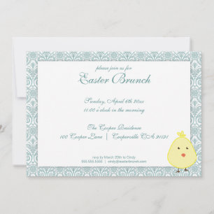 Elegant Easter Brunch Invitation