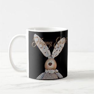 Elegant Easter Bunny Custom Coffee Mug