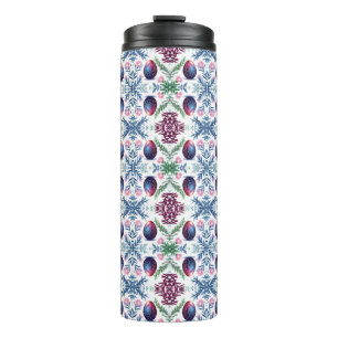 Elegant Easter Egg Botanical Art Thermal Tumbler