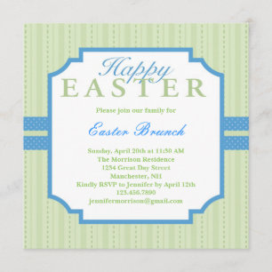 Elegant Easter Invitation