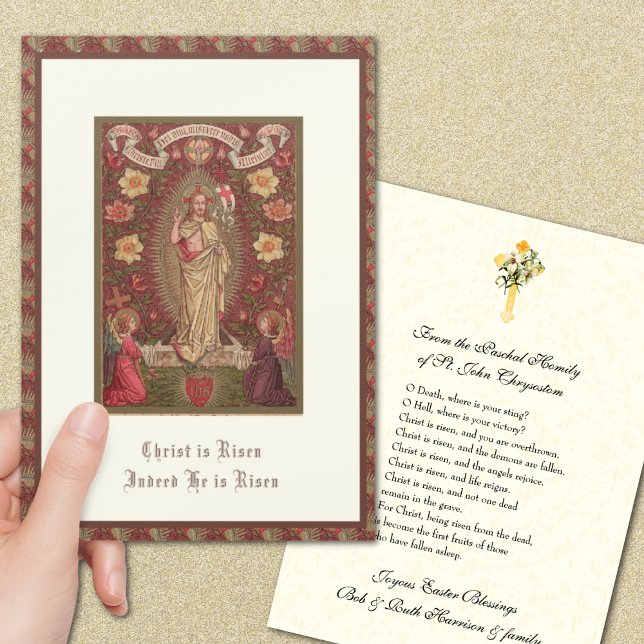 Elegant Easter Pascha Resurrection Jesus Prayer (Creator Uploaded)