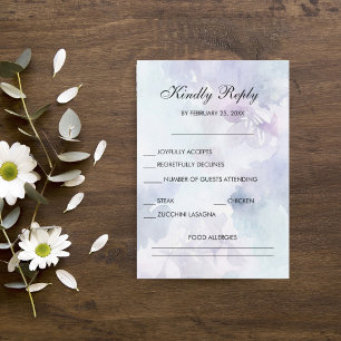 Elegant Easter RSVP Cards