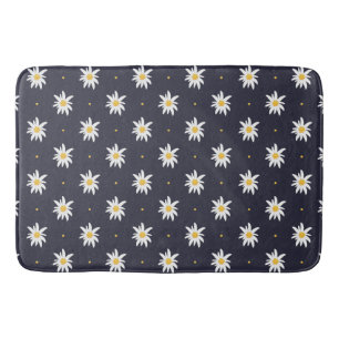 Elegant Edelweiss Bath Mat