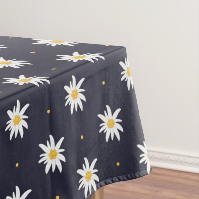 Elegant Edelweiss Tablecloth (In Situ)