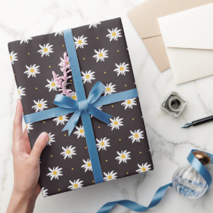 Elegant Edelweiss Wrapping Paper