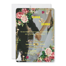 Elegant Editable Wedding Invite Card