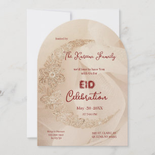 Elegant EId Celebration Eid Party Invitation