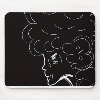 Elegant Elderly Lady Mousepad