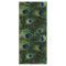 Elegant Emerald Green Gold Peacock Rack Card