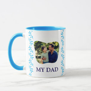 Elegant Emerald Ivy Father's Day  Mug