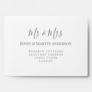 Elegant envelope with Contrast colour liner,