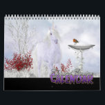 Elegant Equine 2014 Calendar<br><div class="desc">Elegant Equine 2014 Calendar ,  12 different horses / Unicorns one for each month of the year ,  with To and From on the back so you can add your own text</div>