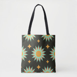 Elegant esoteric shapes seamless pattern art. alch tote bag