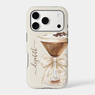 Elegant Espresso Martini Monogrammed