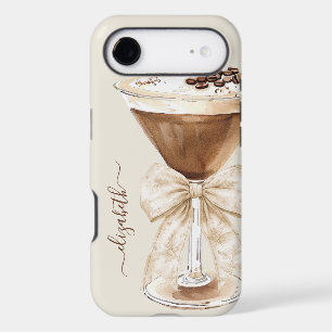 Elegant Espresso Martini Monogrammed