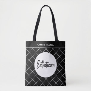 Elegant Esthetician Beautician Personalized  Tote Bag
