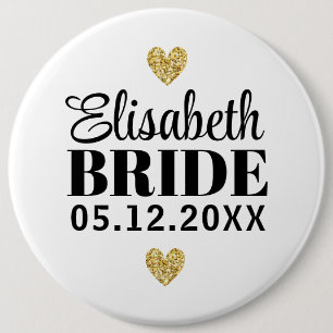 Élégant et Simple Pour Demoiselle D'Honneur 6 Cm Round Badge