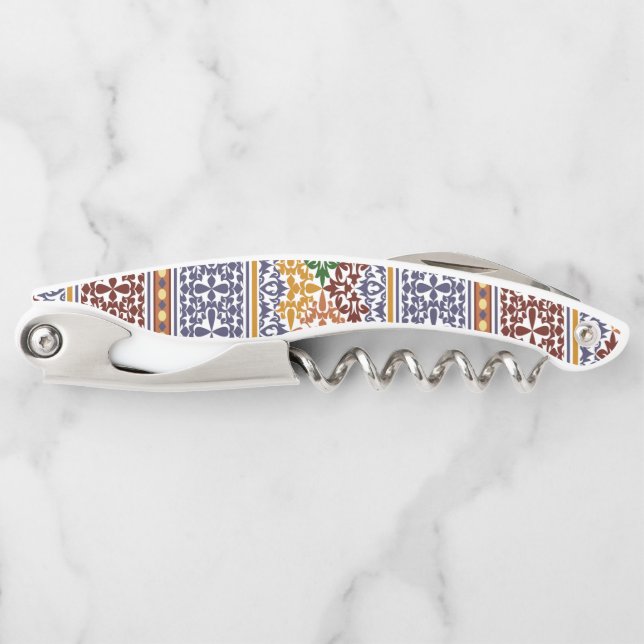 elegant ethnic pattern  corkscrew (Front)