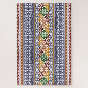 elegant ethnic pattern   jigsaw puzzle