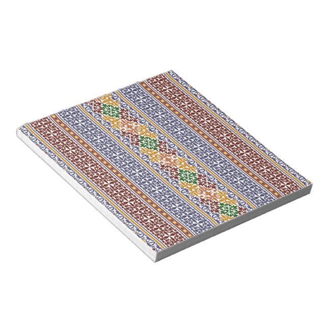 elegant ethnic pattern   notepad (Angled)