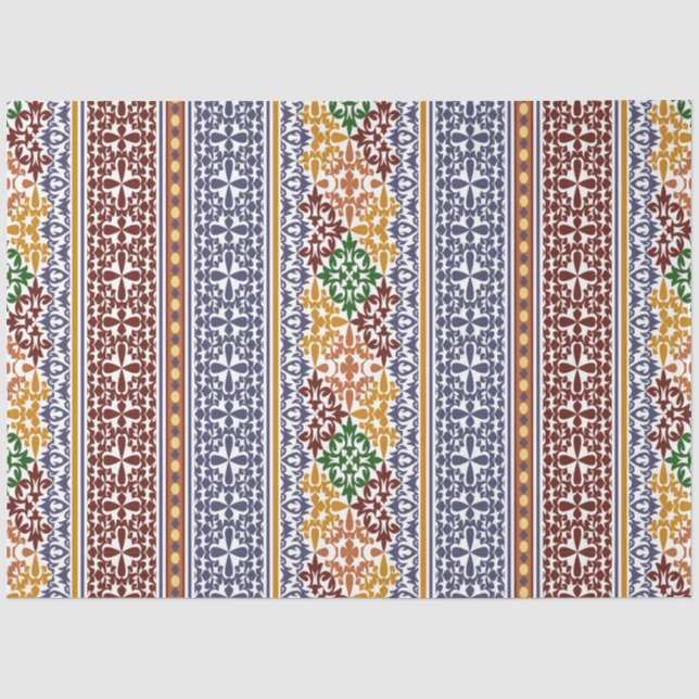 elegant ethnic pattern  tissue paper (Front)