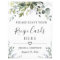 Elegant Eucalyptus Bridal Shower Poster