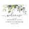 Elegant Eucalyptus ENGAGEMENT PARTY Welcome Sign