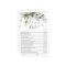 Elegant Eucalyptus Greenery Bridal Shower Game