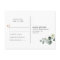 Elegant Eucalyptus Greenery Gold Wedding Rsvp